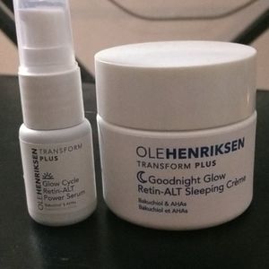 Ole Henriksen Transform plus serum+night cream